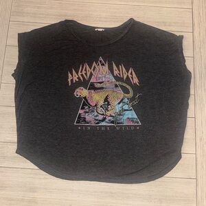 Hem & Thread Gray Freedom Ryder Top